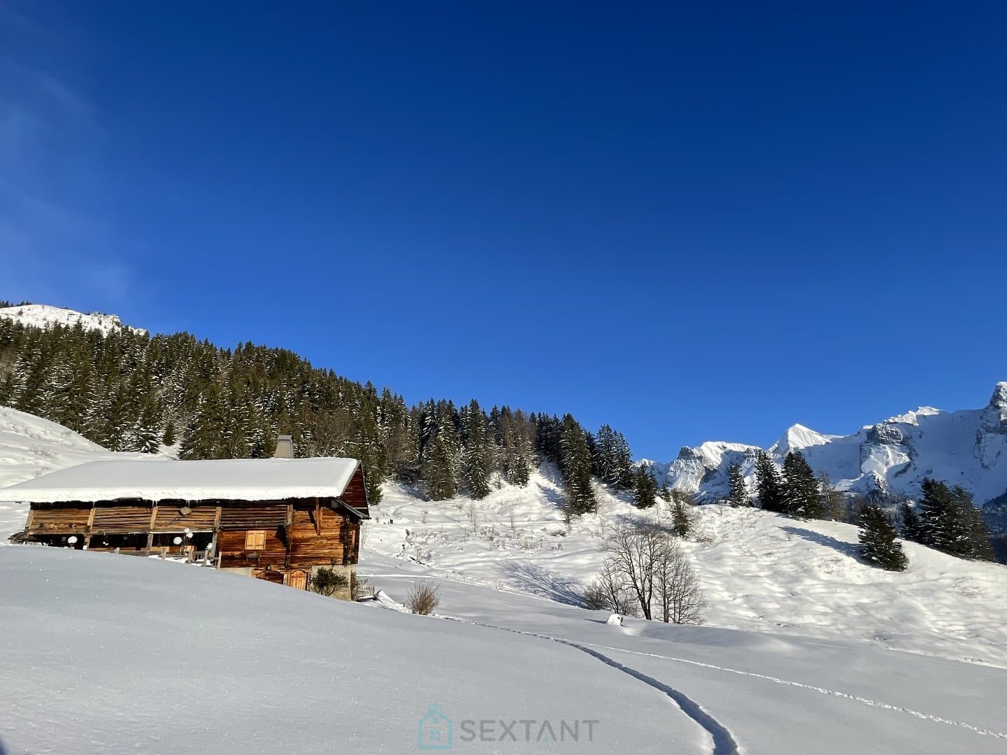 Magnifique chalet de 1796