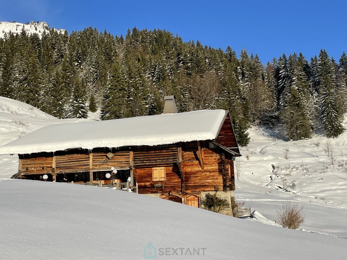 Magnifique chalet de 1796