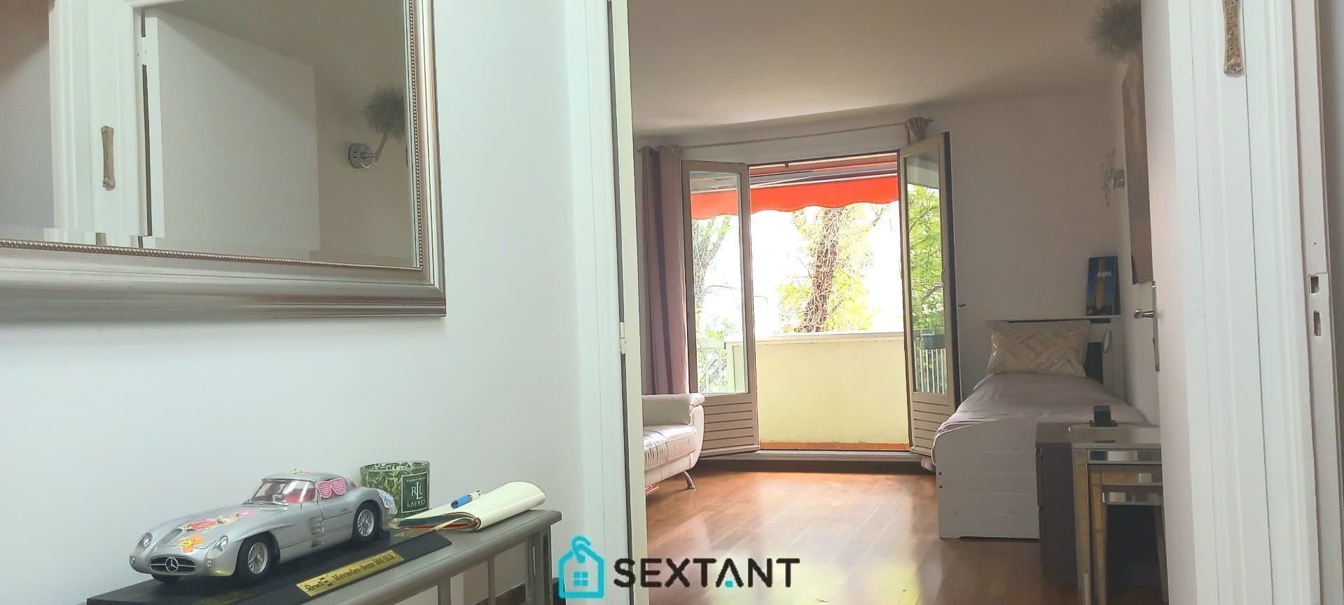 Appartement T2 de 52,53m2 carrez au vert avec terrasse Paris 12ème Michel Bizot Poche bois et transports et toutes commodités