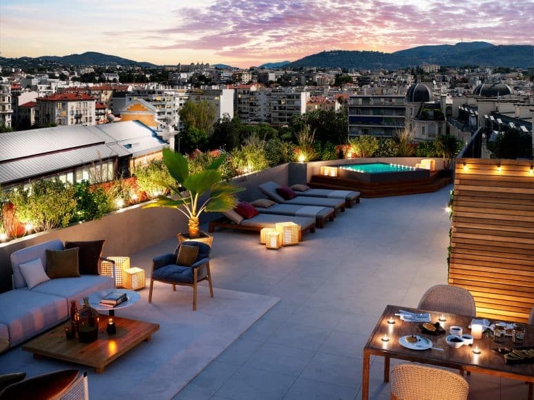 Nice –  Libération – Appartements d’exception avec rooftop et vue impériale 