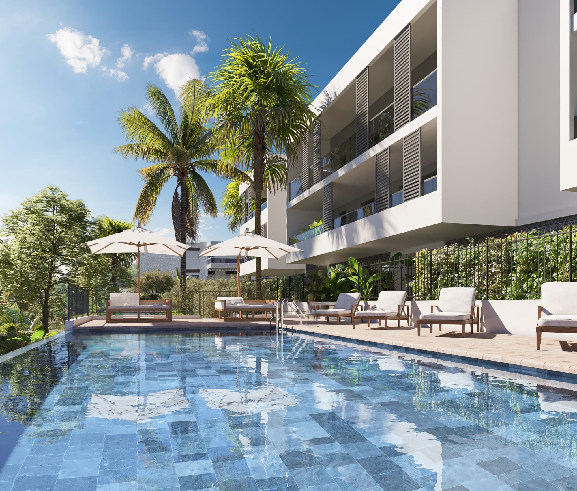 Cannes – Petit Juas - Dernier étage - Résidence neuve avec piscine!