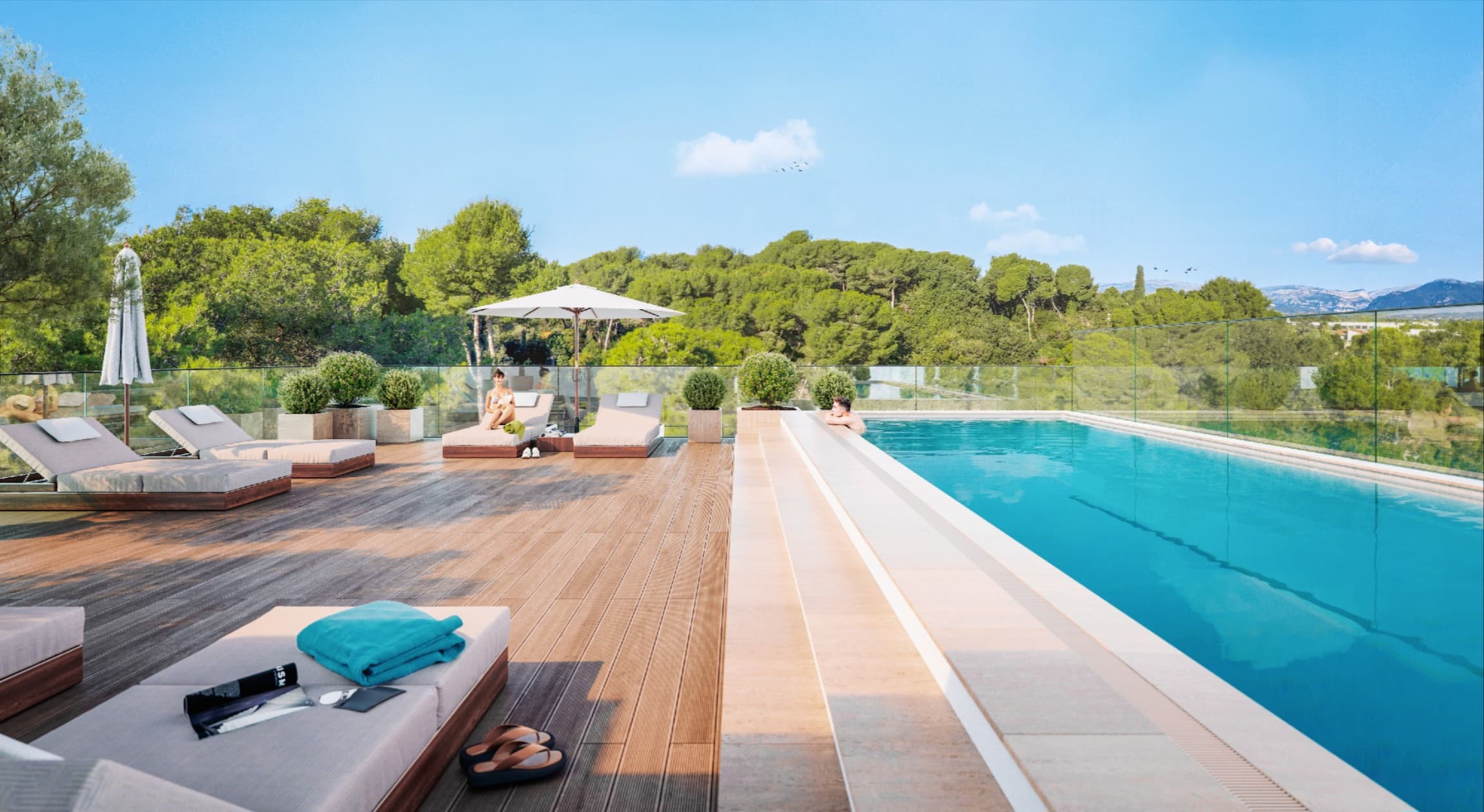 Antibes – 4P d’Exception avec Solarium & Vue Mer