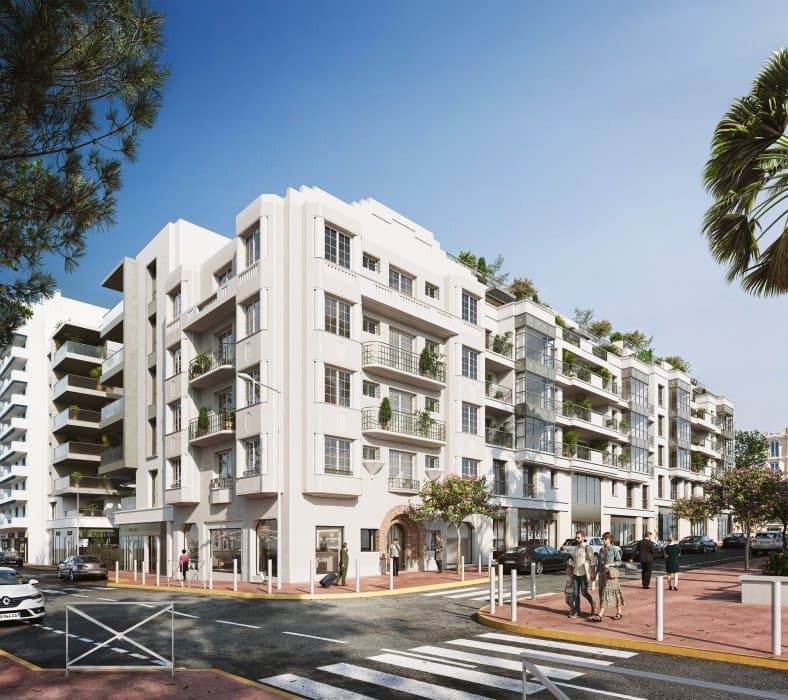Antibes –Juan-les-Pins - Appartement neuf 3P – 50 m de la Mer