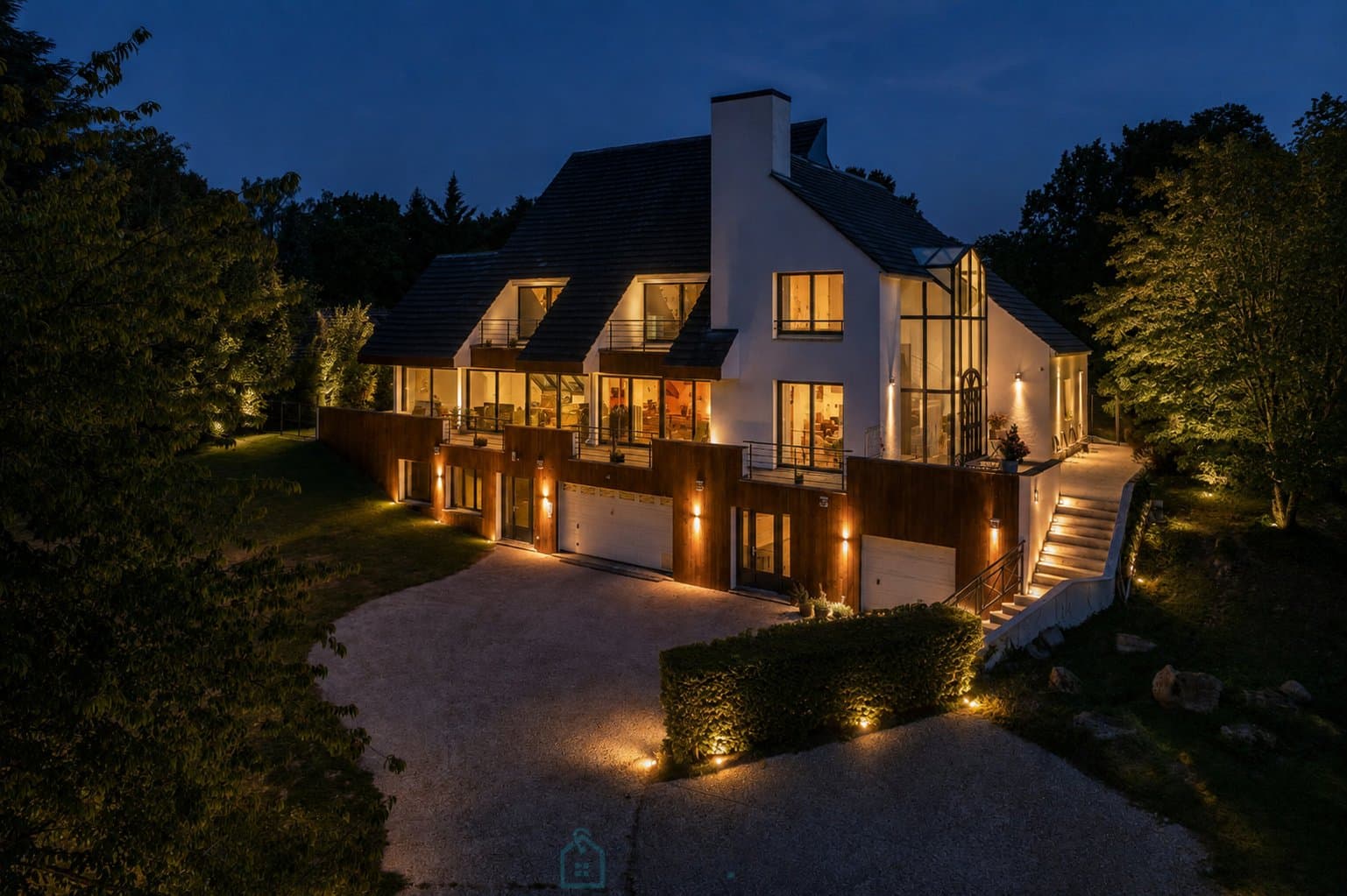 Villa d'architecte proposant une vue panoramique sur la vallée de la Seine !