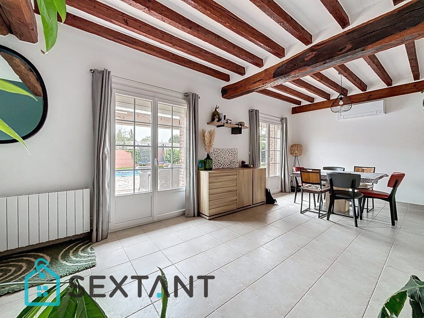 Maison normande avec piscine