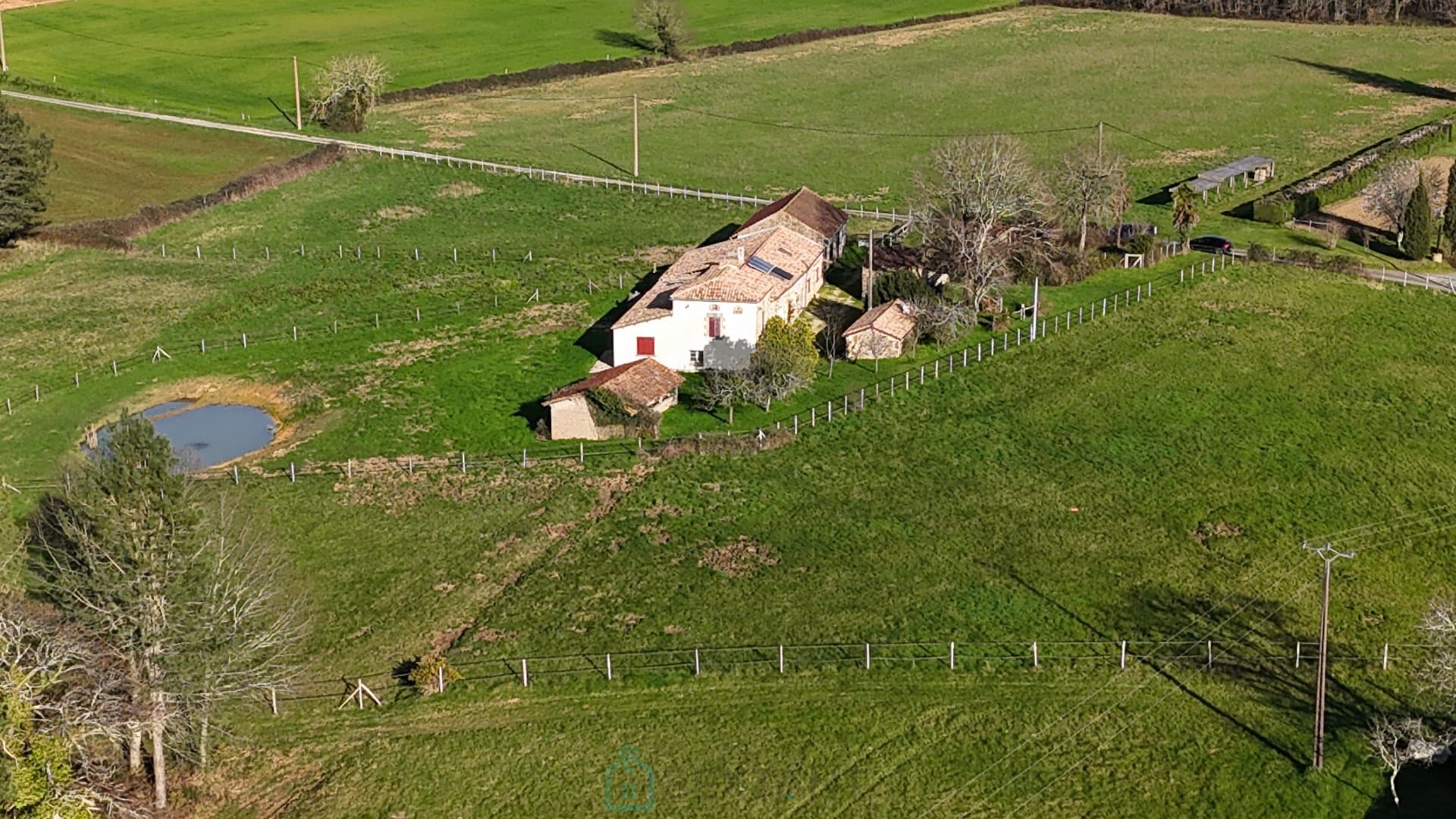 Propriété équestre de 5 hectares proche de Monpazier