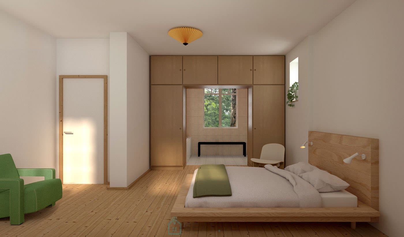 Un appartement avec terrasse dans une villa historique à Barbizon