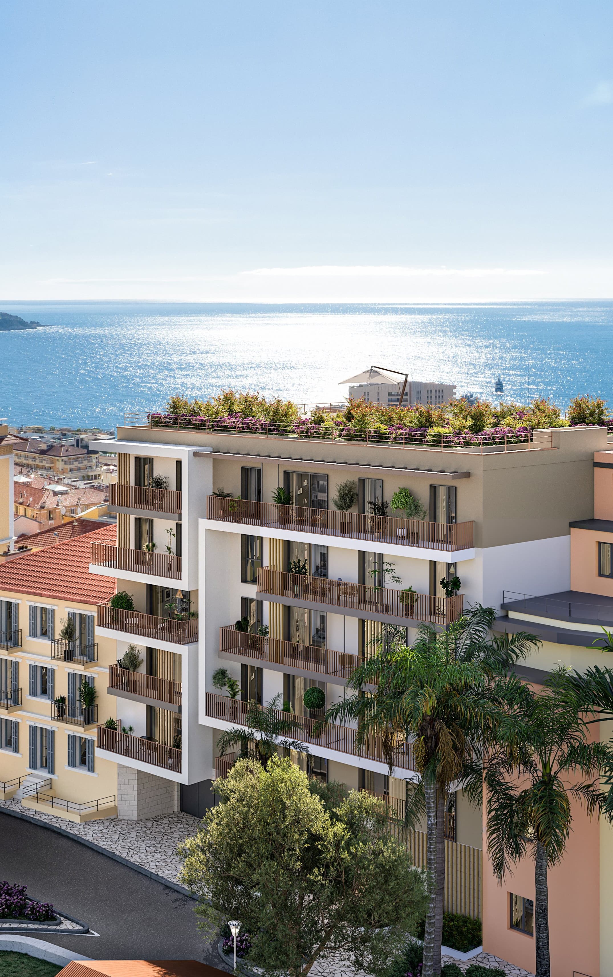 Aux portes de Monaco - Résidence neuve – 3P Appartements avec Vues Mer