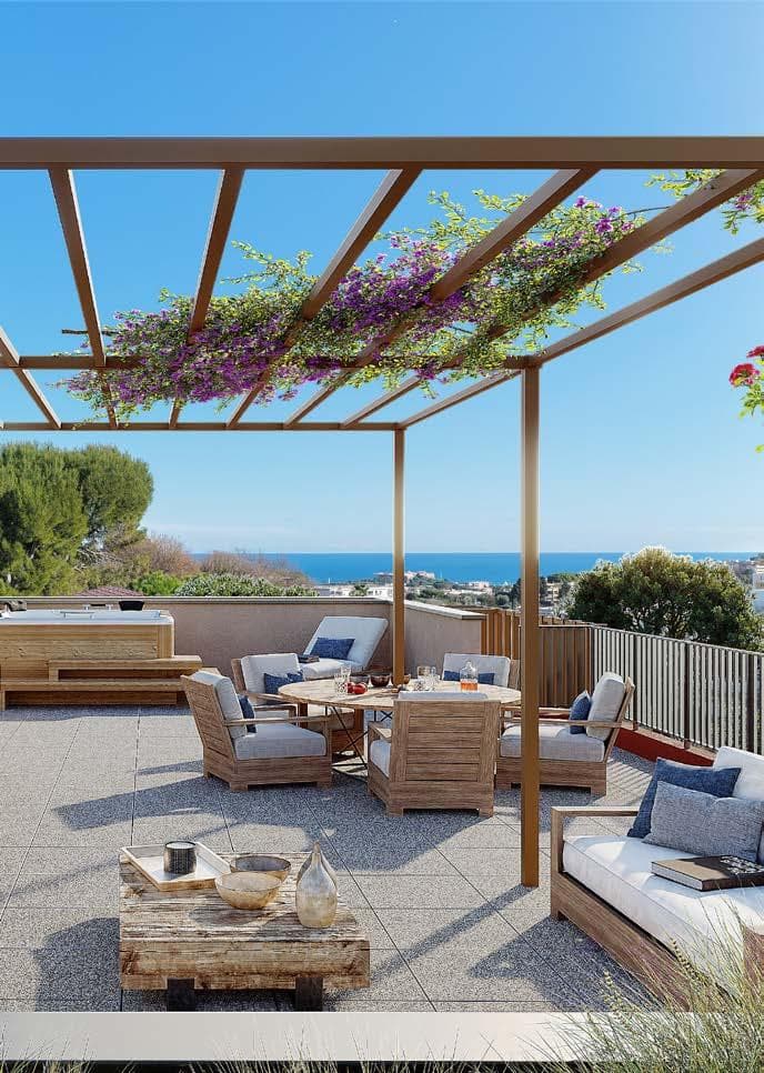 Appartement 4P Duplex – Vue mer - Solarium 104m2 - Résidence neuve 