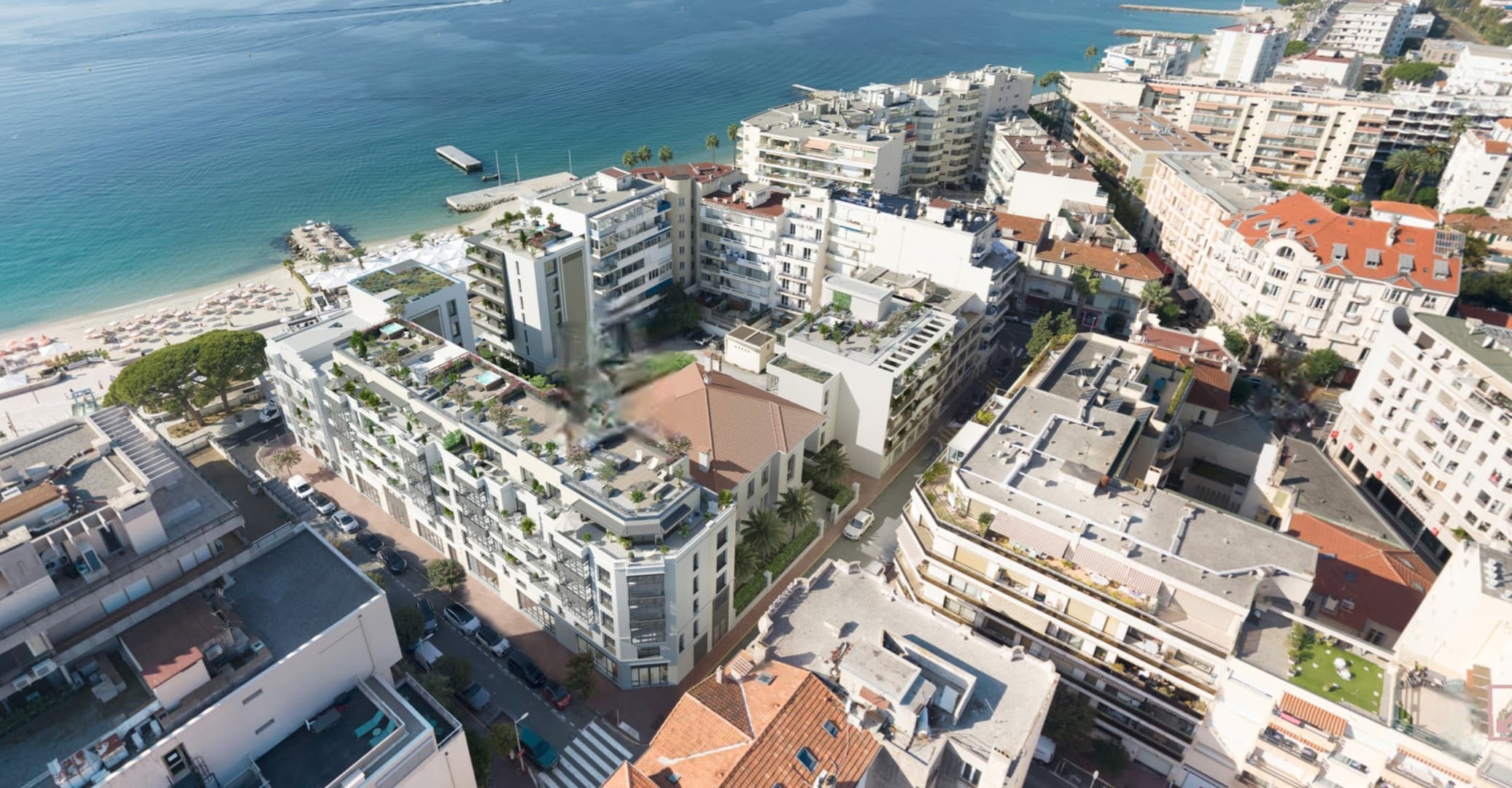 Juan-les-Pins – Résidence de prestige à 50 m des plages